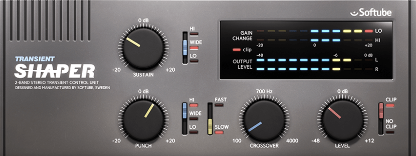 Softube Transient Shaper